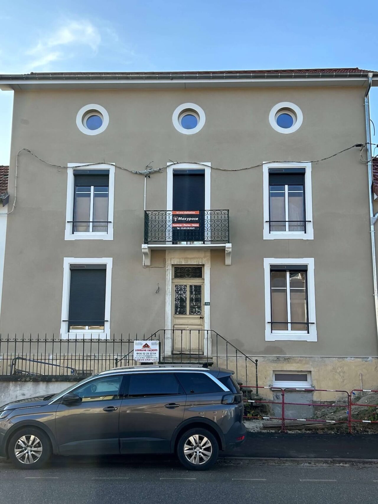 Maxypose Nancy - Remplacement de toutes les ouvertures et volets à Frouard (54)