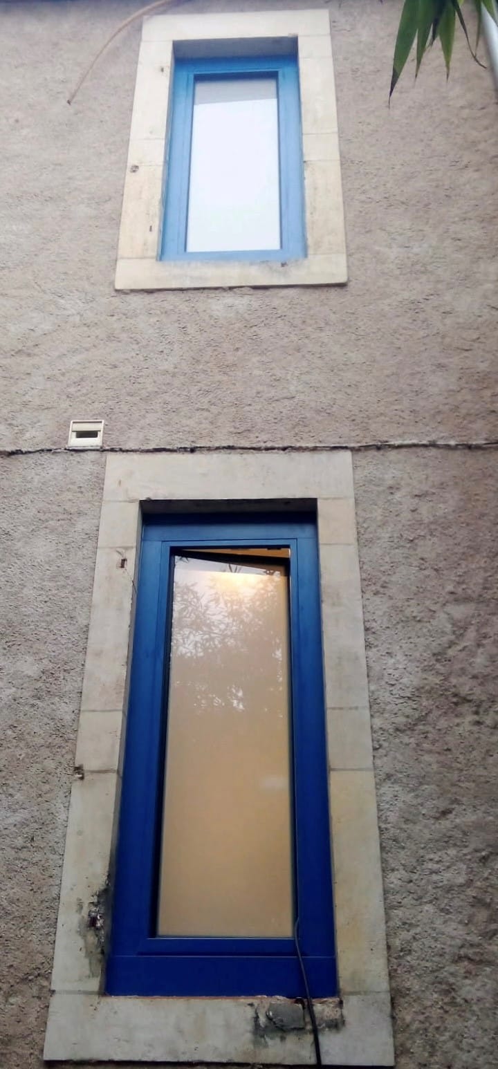 Maxypose Nancy - Pose de 2 fenêtres Finstral de la gamme Nova-Line