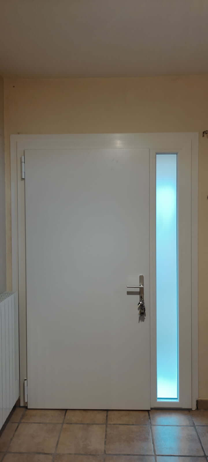 Maxypose Nancy - Pose d'une porte d'entrée Finstral