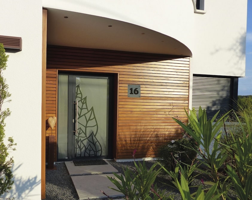 Porte d'entrée avec panneaux vitrés Verrissima