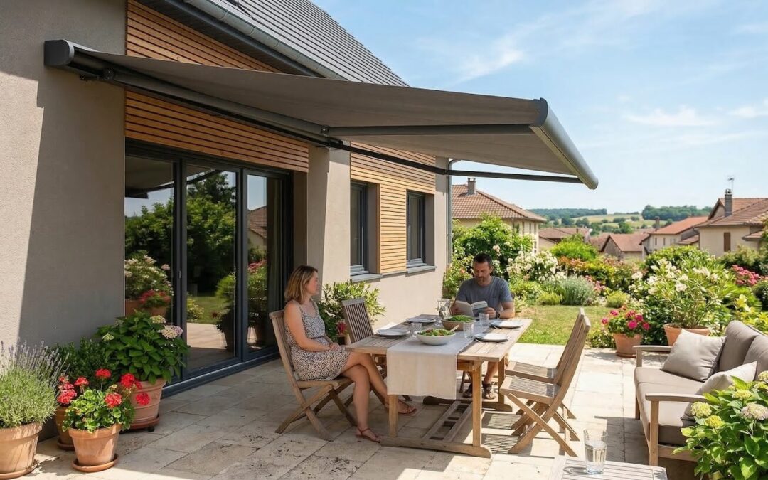 Quel store de terrasse choisir selon son exposition en Lorraine&nbsp;?