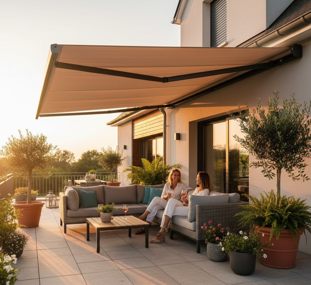 Maxypose - Installation de stores de terrasse manuels et motorisés à Nancy